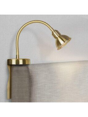 Innovative Dimmable LED Headboard Reading Light - No Drilling, Flexible